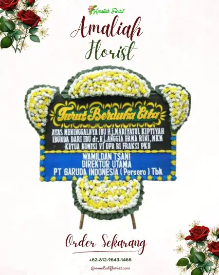 Papan Bunga Duka Syamtalira Aron